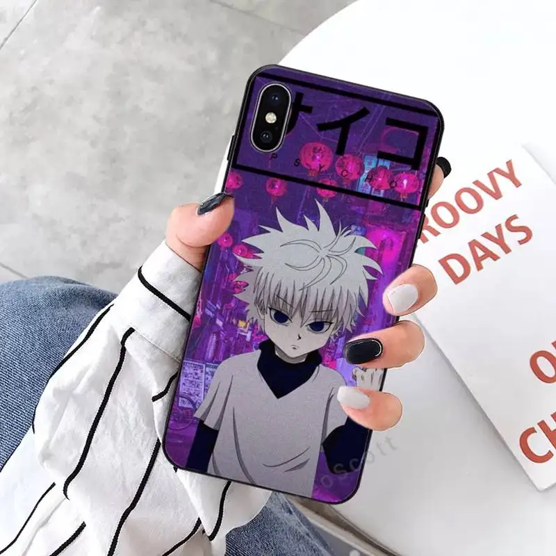 

Hunter X Hunter Killua Zaoldyeck Phone Case for iPhone 11 12 mini pro XS MAX 8 7 6 6S Plus X 5S SE 2020 XR