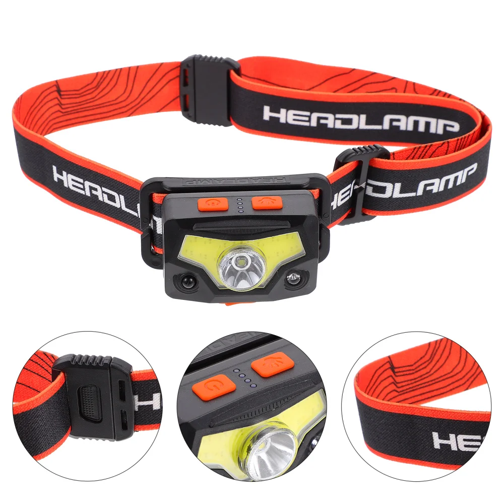 

USB Recharging Headlamp LED Outdoor Fishing Head Lamp (Assorted Color)