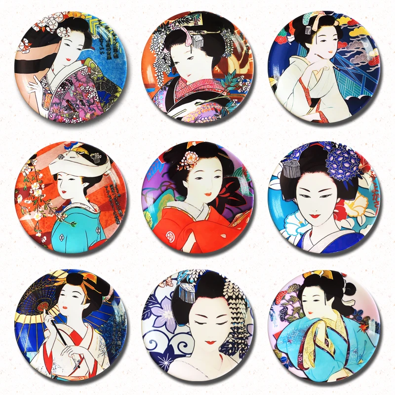 Декоративная тарелка в китайском стиле для ресторана гостиной Пекинской оперы