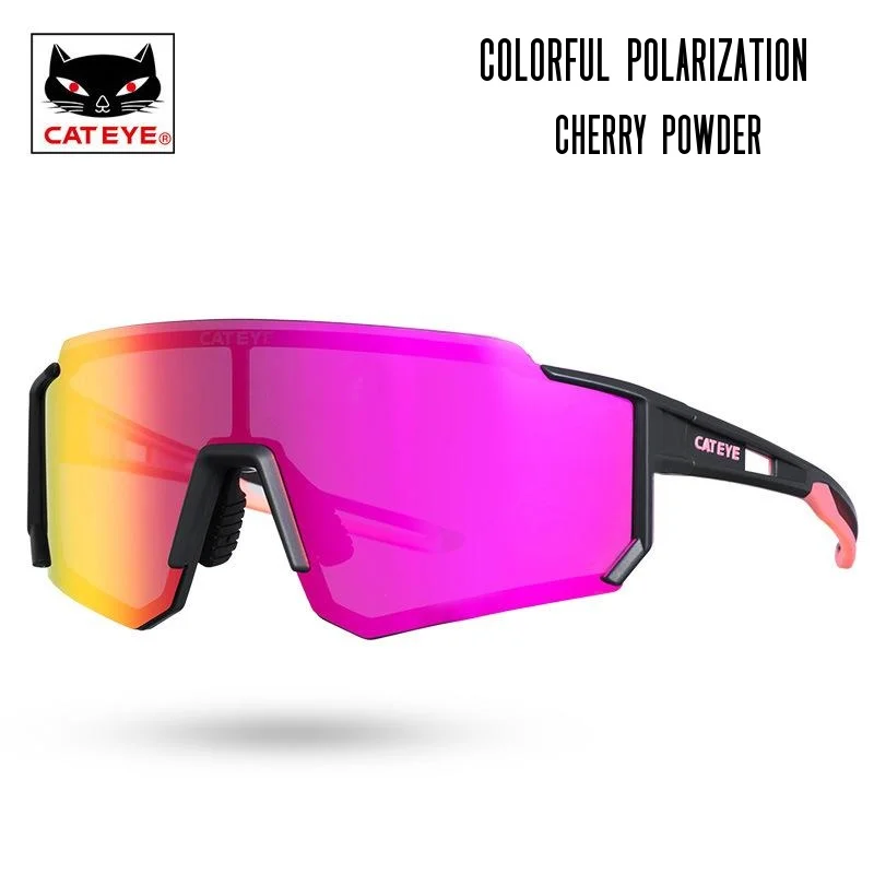 

Мужские солнцезащитные очки для велоспорта CATEYE, поляризационные солнцезащитные очки с защитой UV400, ультралегкие очки для вождения велосипе...