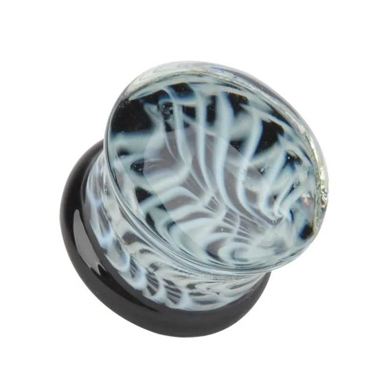 2 шт. 8 16 мм белые Медузы затычки для ушей морская трава пирсинг двойные