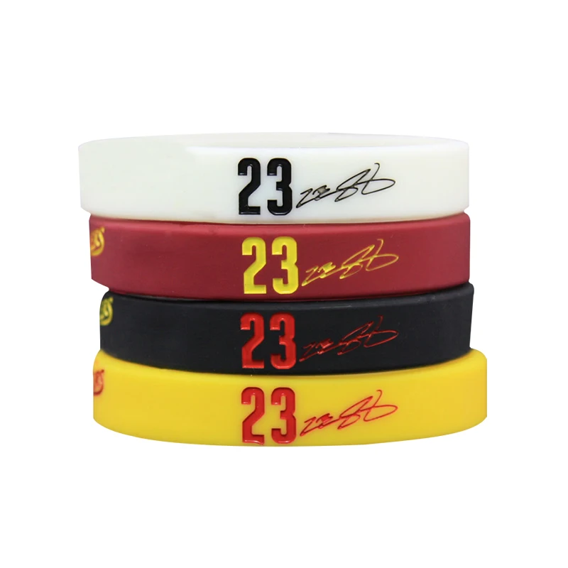 Силиконовые браслеты Lebron Джеймс и карри для фанатов спортивный ремешок