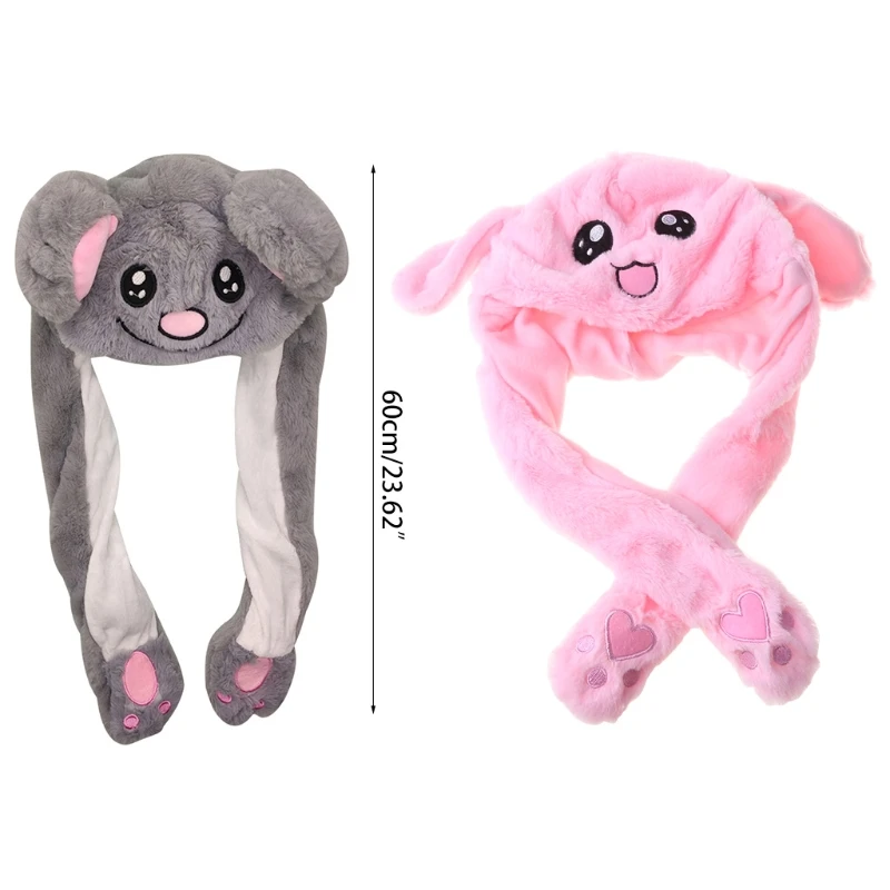 

Funny Ears Fluffy Mobile Bunny Ears Pinched Bunny Ears Cosplay Christmas Party Hats