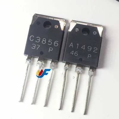 

20pcs (10pcs 2SC3856 + 10pcs 2SA1492 ) C3856 TO3P A1492 TO-3P