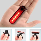 Перезаряжаемый от USB светодиодный задний фонарь для велосипеда светодиодный ные аксессуары высокой интенсивности подходят для любого велосипеда или шлема. Легко устанавливается для езды на велосипеде