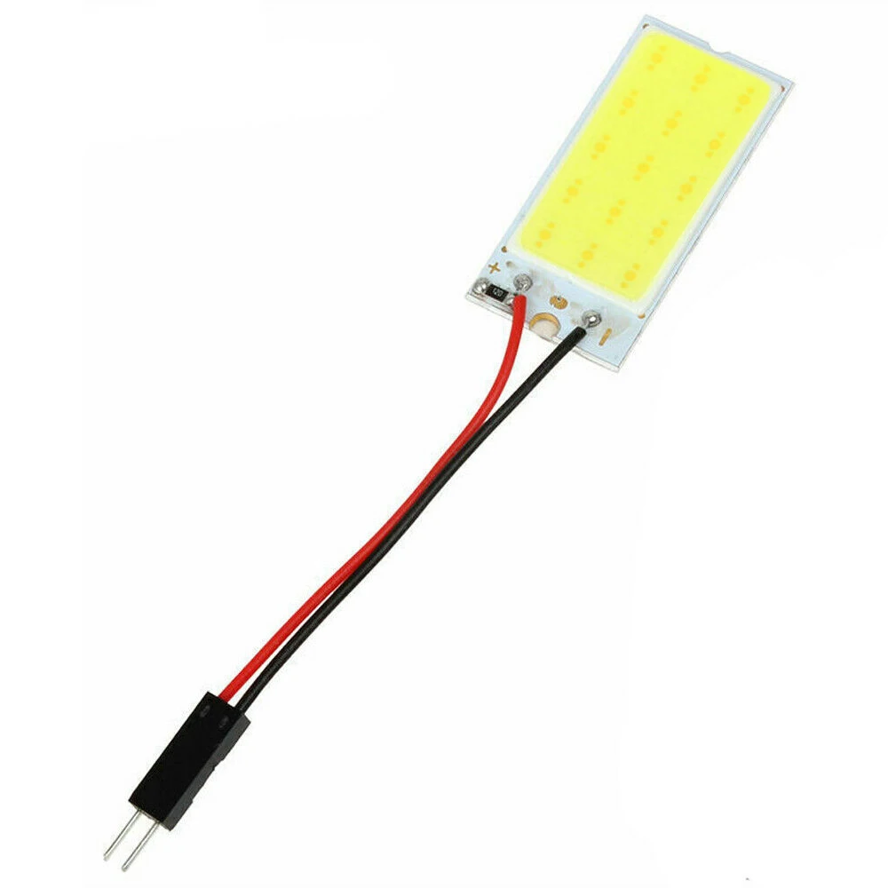 5/10Pcs T10 Panel LED Lamp Dome Reading Light Map COB 15 SMD Car Interior Lights Auto Bulb W5W Festoon Accessories | Автомобили и