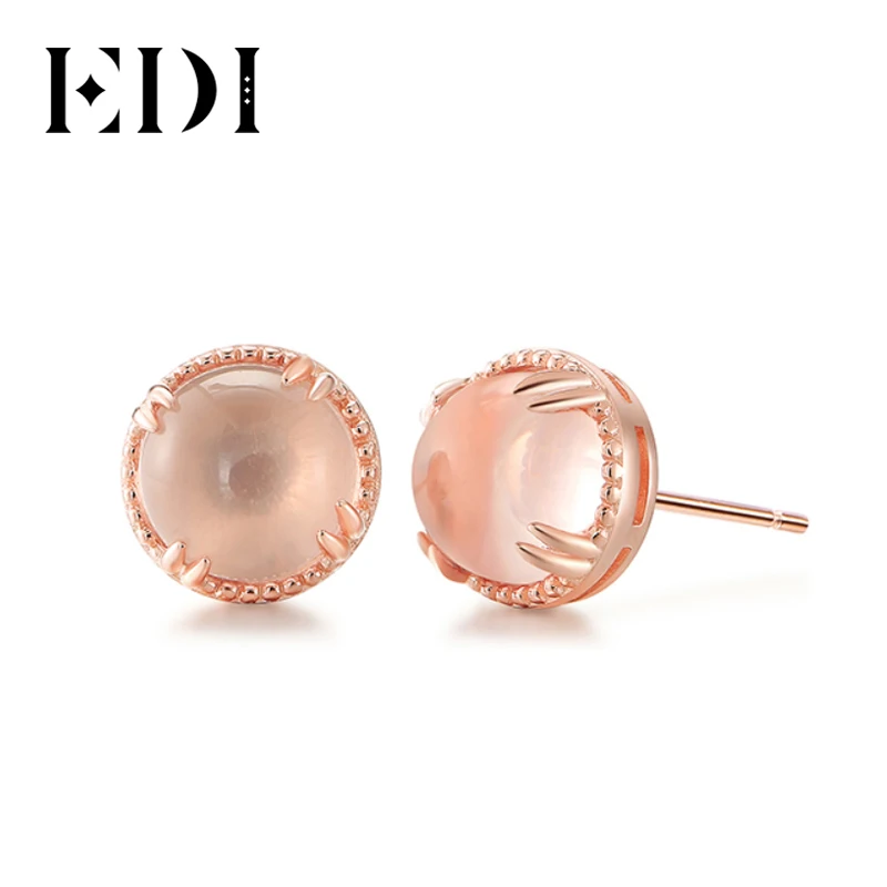 Женские серьги гвоздики из серебра 100% пробы 7 мм|stud earrings|earrings fashionearrings for |