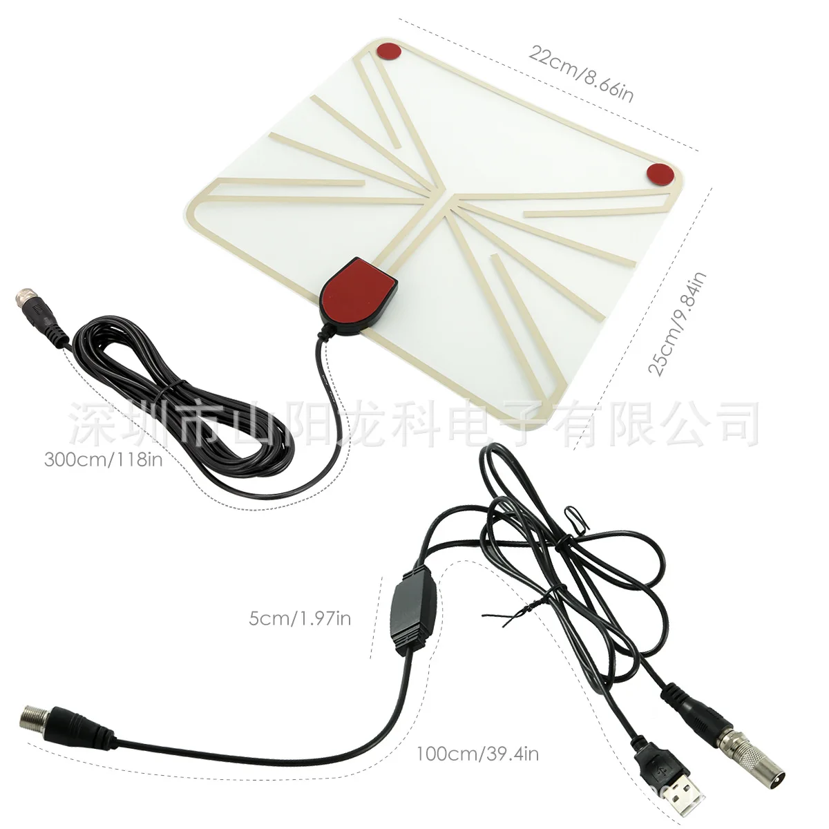 Прямые продажи новинка HD ТВ антенна UHF/VHF цифровая высокое разрешение комнатная