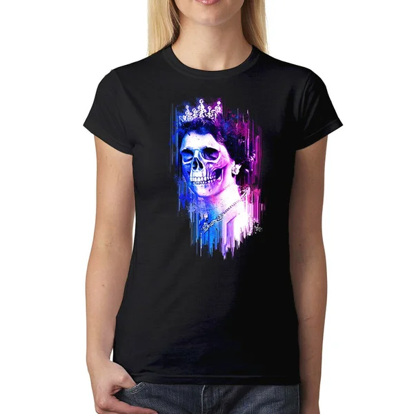 

Queen Skull Crown Woman T-Shirt xs-3xl