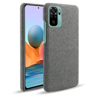 for redmi note 10 pro 4g case high quality fashion case felt cloth matte slim cover for redmi note 10s note 10 pro max global