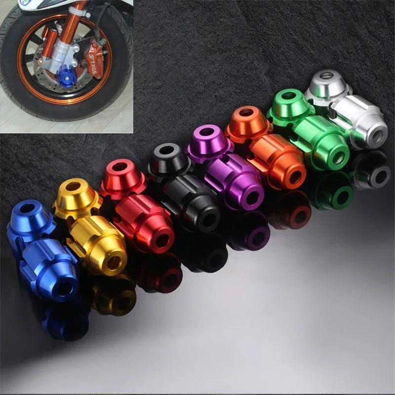 

unviersal scooter falling protection frame slider wheel anti crash motorbike front fork motorcycle frame sliders moto crash pad
