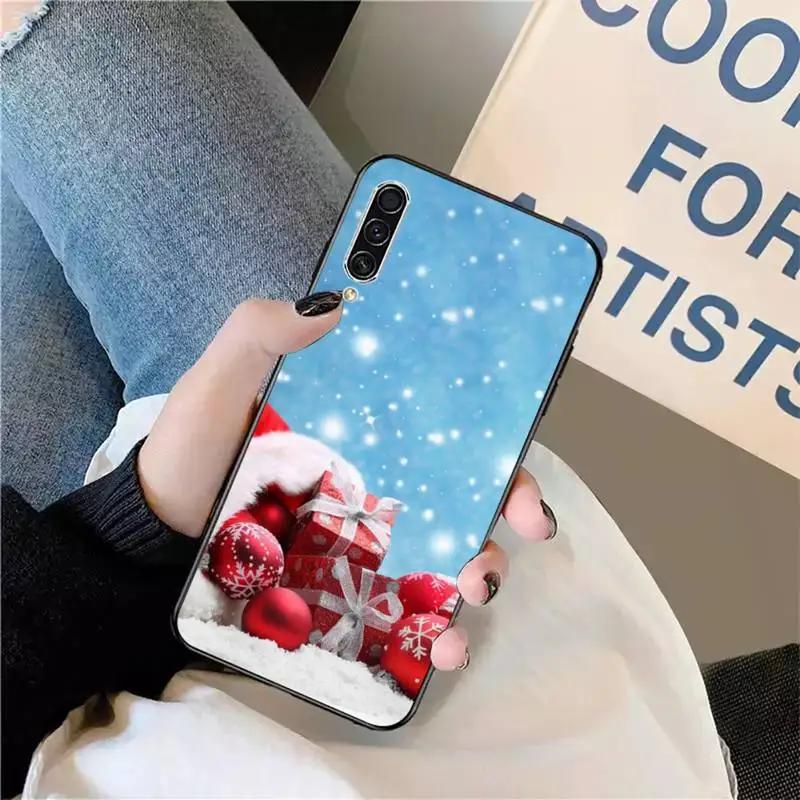

Marry Christmas Holiday Tree New Year Phone Case For Samsung galaxy S 9 10 20 A 10 21 30 31 40 50 51 71 s note 20 j 4 2018 plus