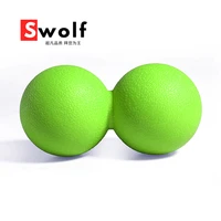 fitness foot massage ball double lacrosse mobility peanut training balls muscle sensory physiotherapy yoga ball pain relief