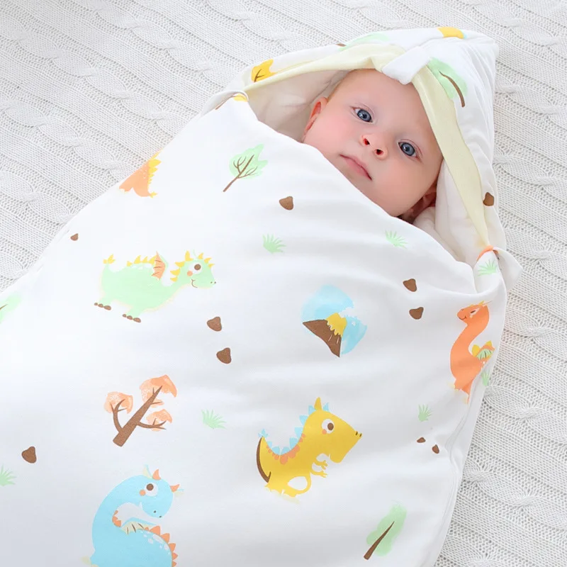 Baby Sleeping Bag Diaper Cocoon For Newborns Blanket Envelope Sleep sacks Cartoon Pattern New Envelopes | Мать и ребенок