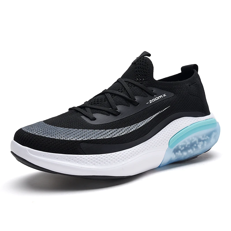 

Marathon running shoes cushioning breathable summer thin section men's sports mesh comfortable and stylish sneakers