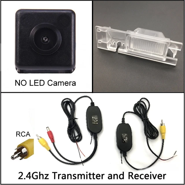 wireless n NO LED Для Alfa Romeo AR Furiosa 2007- HD CCD Ночное видение автомобиля зеркало заднего вида монитор для парковки Обратного Хода, парковочные резервные фонари заднего вида Камера - Название цвета: wireless n NO LED