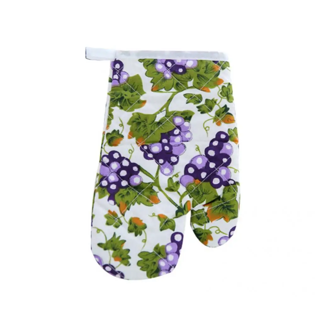 

Удобные перчатки, термостойкие, безопасные изолированные держатели для кастрюль с принтом фруктов