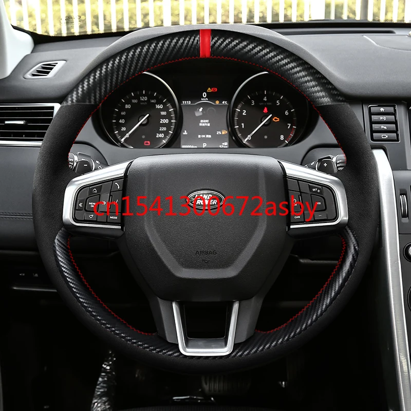 

For Land Rover discovery Freelander range rover Aurora Star Pulse Sport Freelander 2 DIY leather car steering wheel cover