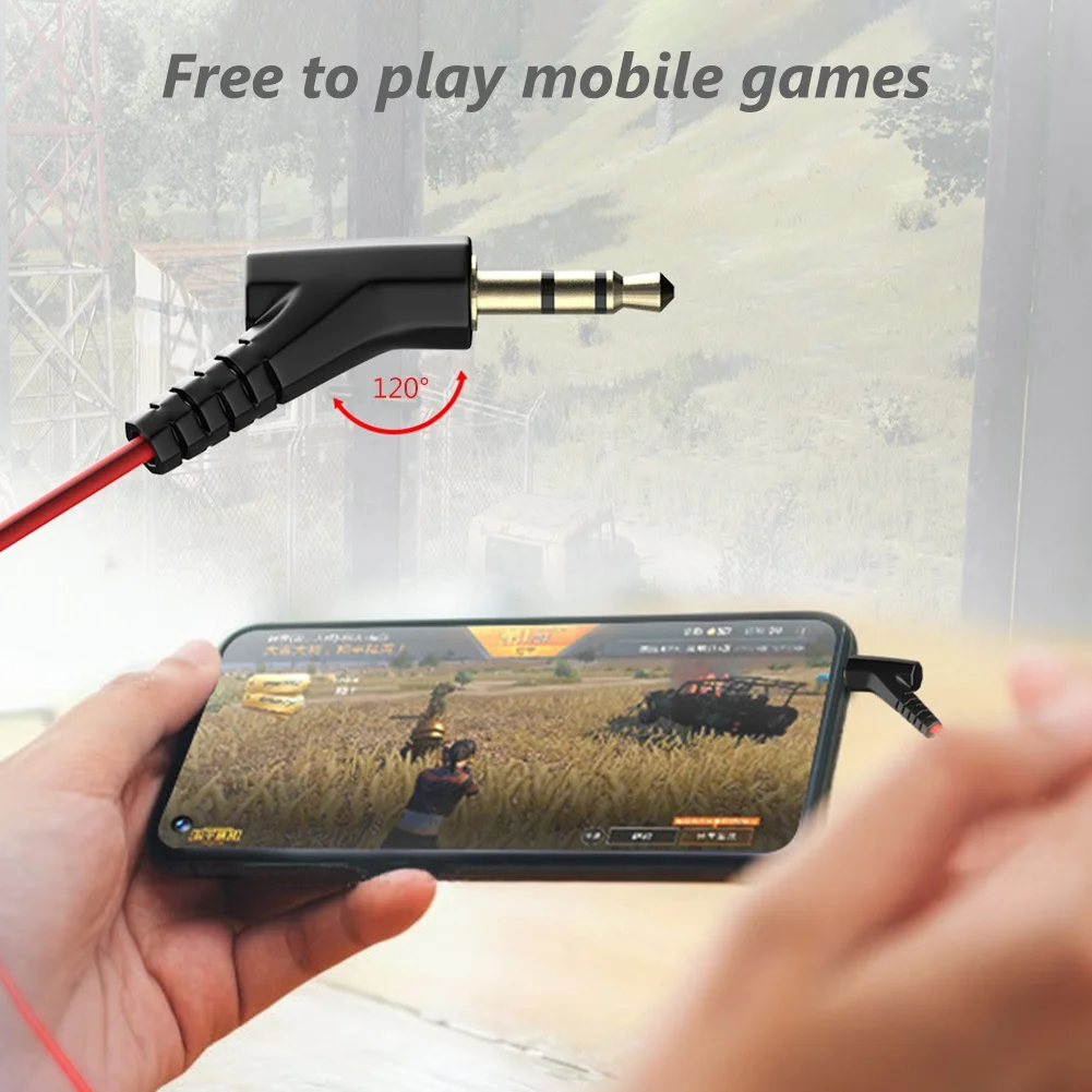 Наушники вкладыши 3 5 мм проводные наушники с шумоподавлением игровая гарнитура