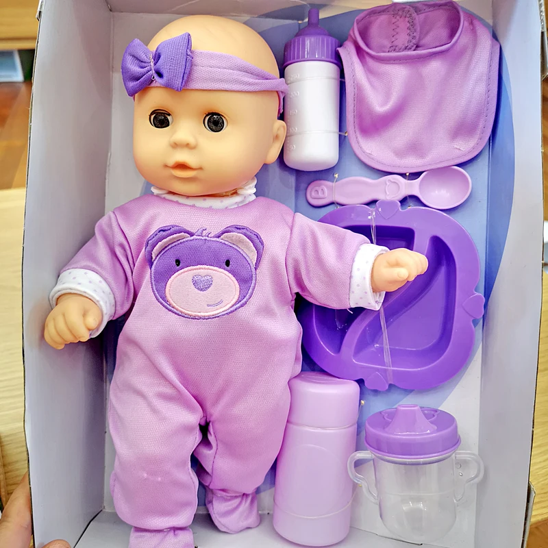 

Simulation Soft Baby Doll Cloth Cute Creative Small Baby Doll Fashion Comfort Toy Gifts Zabawki Dla Dzieci Kids Toys DJ60WW