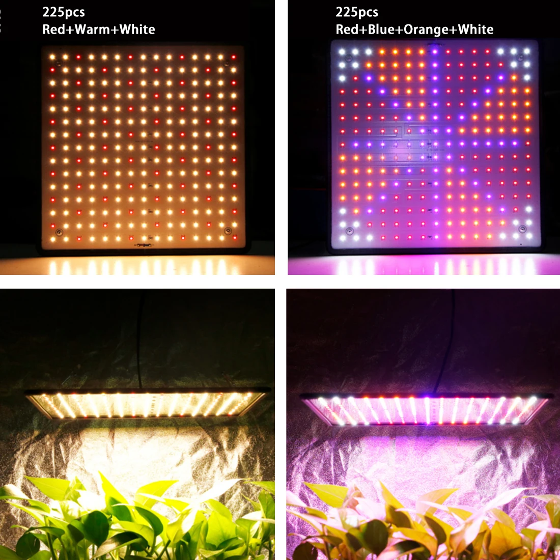 

Grow Tent Lamp LED Grow Light Panel Phyto Lamp For Plant Full Spectrum Led Lights For Indoor Growing Flowers Herbs EU