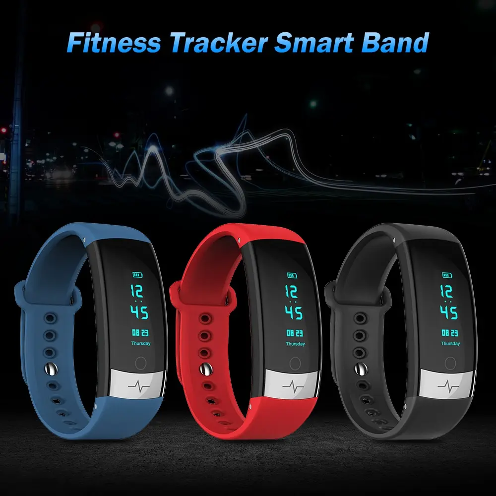 

Smart Bracelet Waterproof Sport Tracker Wristband Sleeping ECG Heart Rate Monitoring Calorie Calls Reminding Smart Watch