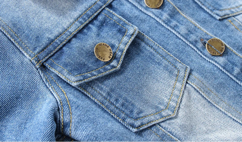 IENENS 2-7Y Baby Boy Classic Cowboy Coats Tops Autumn Kids Boys Denim Outerwear Clothes Children Girl Causal Jackets | Детская одежда и