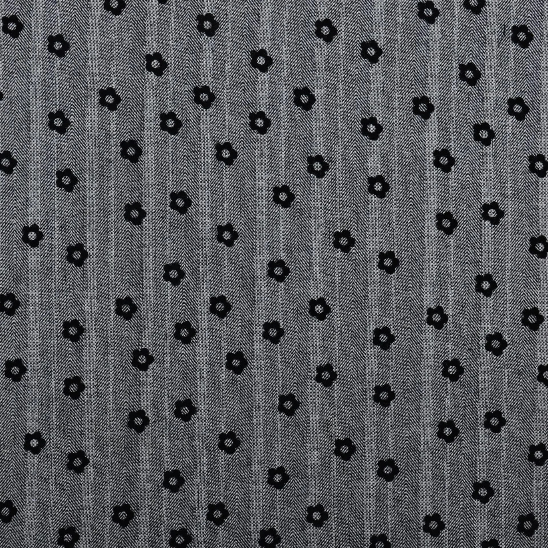 

Cotton Yarn Dyed Striped Twill Flocking Fabric For Shirt Dress Case And Bag Coat Hat Pillow Fashion Fabric