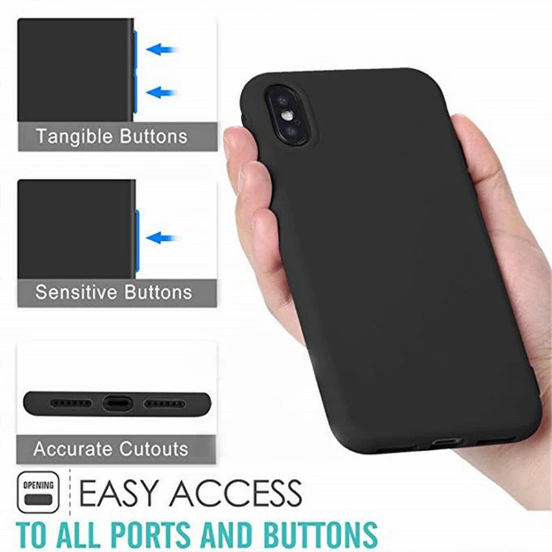 Чехол для телефона с изображением коричневых сердец Модный черный мягкий чехол