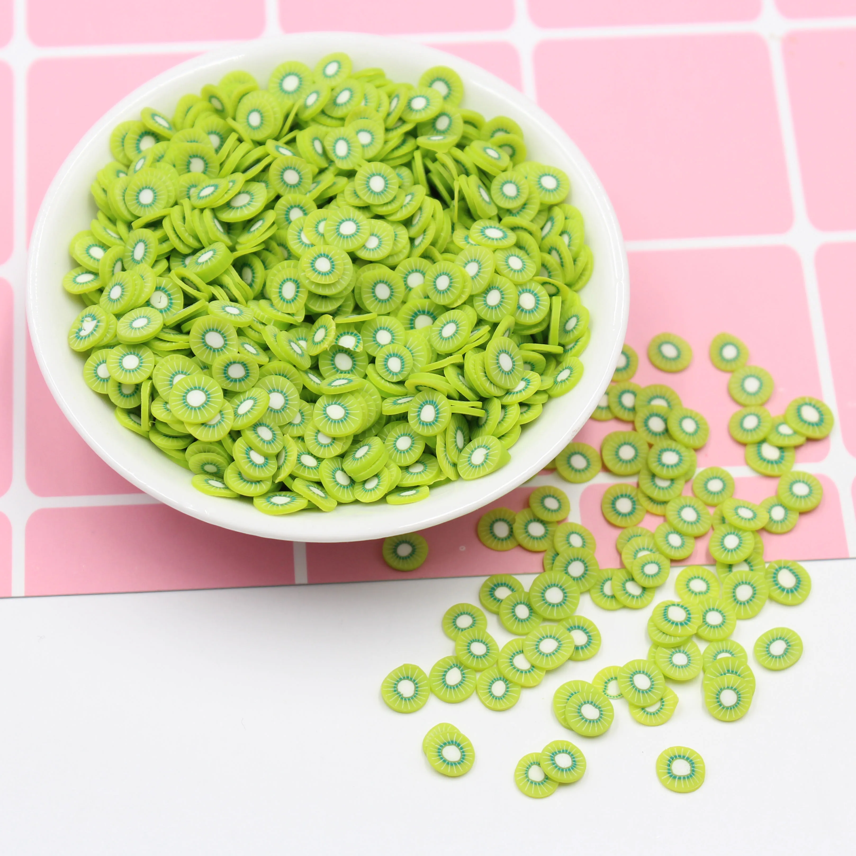 100 г/лот 5 мм фрукты полимерная мягкая глина яблоко клубника апельсин спрей для