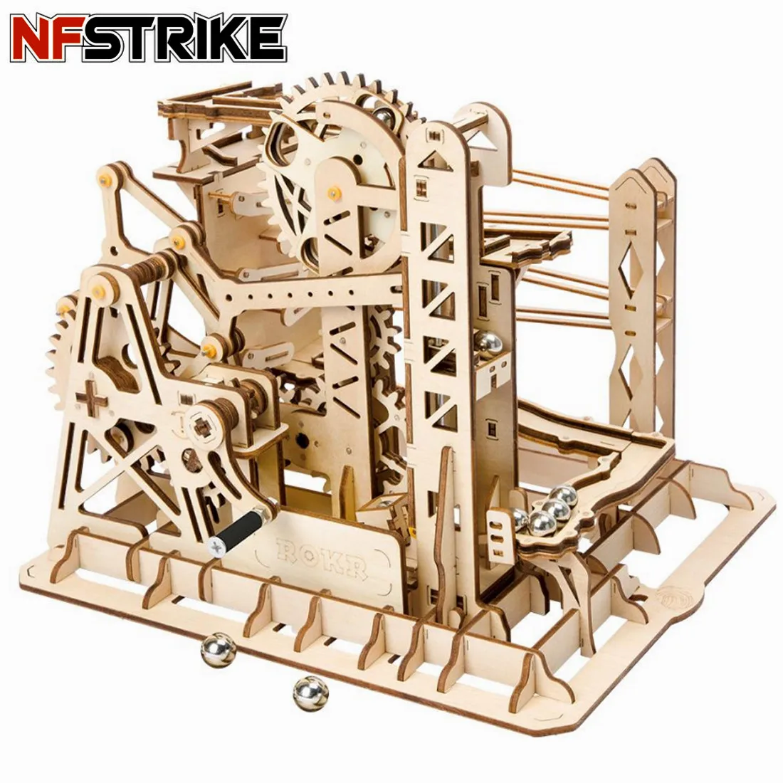 NFSTRIKE модель строительные наборы подъемный ролик форма подстаканника 3D картина головоломка DIY сборка стволовых паззлов игрушки для детей
