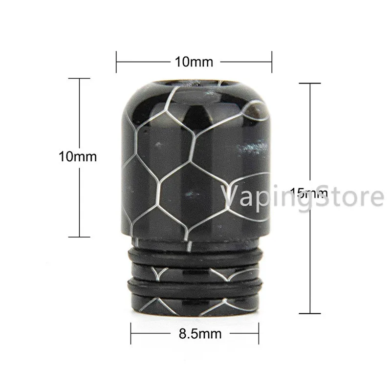 Мундштук Cobra Ultem с узким отверстием 510 дюйма дрип-тип MTL RDTA/ASMODUS ANANI RTA/Dvarw 16 RTA/Trinity Alpha