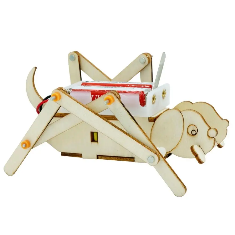 

Kids DIY Assembly Electric Crawling Mechanical Dog Model Handmade Experiment Toy DIY Assembly Dog Model Toys gifts