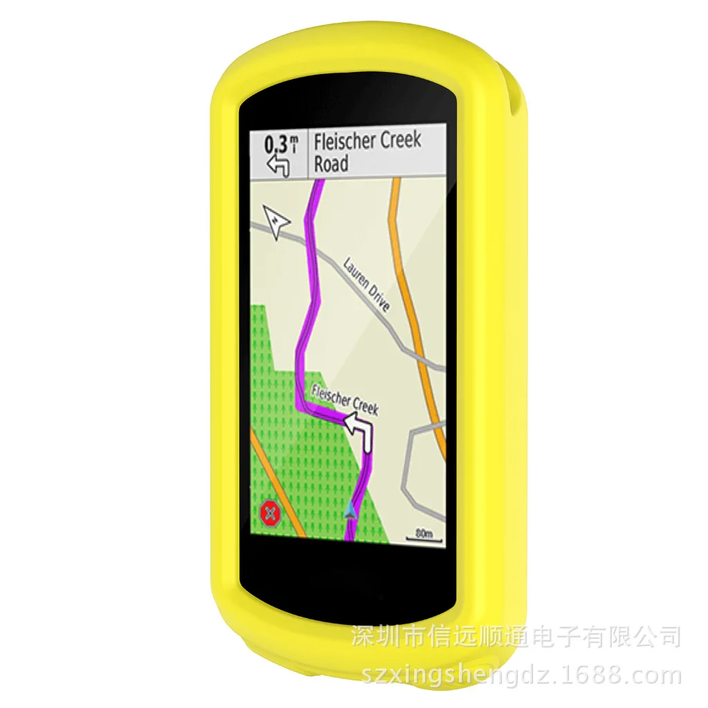 Противоударный Водонепроницаемый силикагелевый чехол для Garmin Edge 1030 Plus GPS матовый