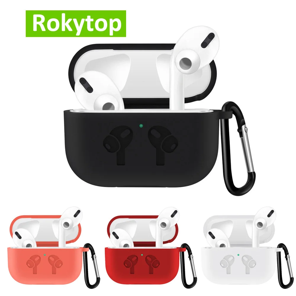 Ультратонкий силиконовый чехол для AirPods pro 2019 беспроводной защитный наушников Air