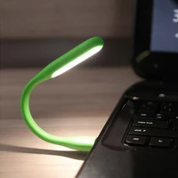 mini portable 5v 1 2w super bright book light for laptop bank for power pc computer laptop night lighting cheap flexible lamp