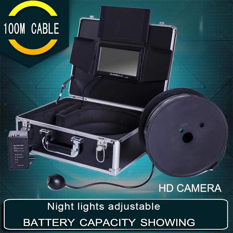 Поддержка множества языков 7 дюймов TFT цветной экран полный водонепроницаемой