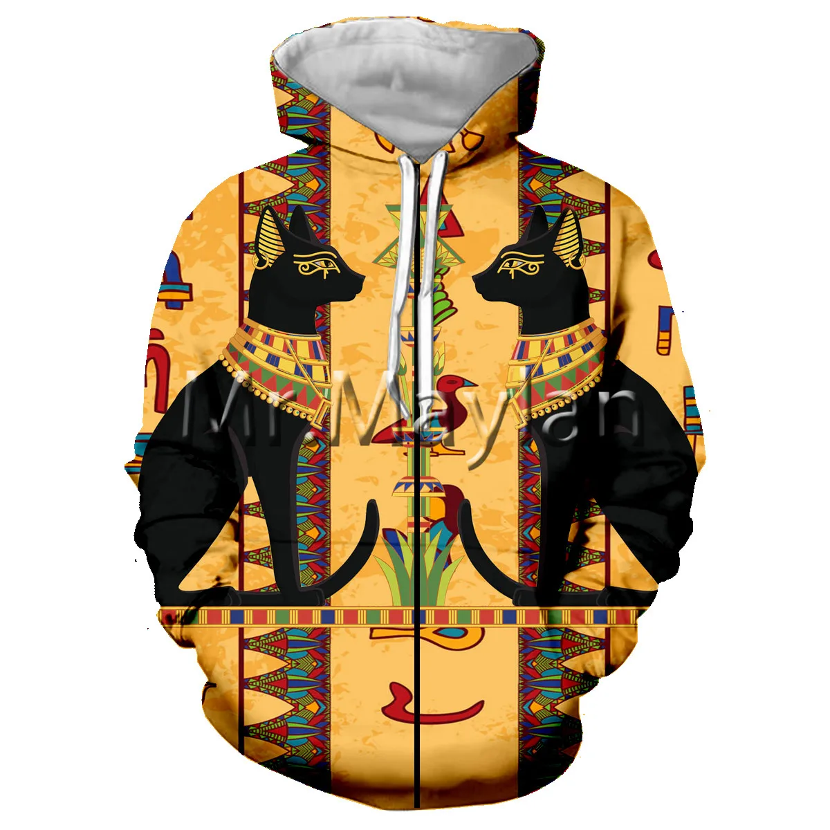 

Vintage Egyptian Dog 3D Jacket Men/Women Casual Retro Streetwear Sweatshirts Unisex Autumn Coat Boys Clothes Harajuku Tops S-917