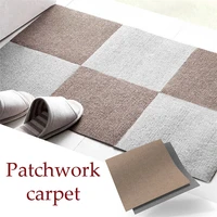 living room bedroom soft carpet magic patchwork jigsaw splice office floor mat carpet door 1224pcs 3030cm patchwork carpet