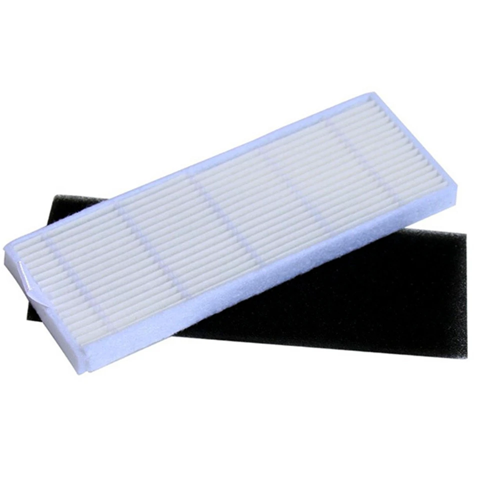 2Pcs HEPA Filter Element + Cotton Replacement 135x50mm for Ecovas DN621 DN620 ILIFE A6 A4 A4S | Бытовая техника