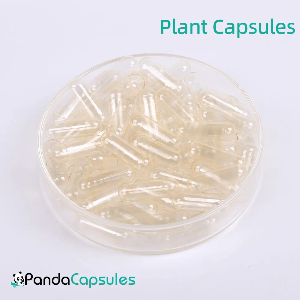 

Прозрачные пустые растительные капсулы размера 0-0 #, соединенные разделенные пустые капсулы 1000/5000/10000 шт., для хранения лекарственных таблет...