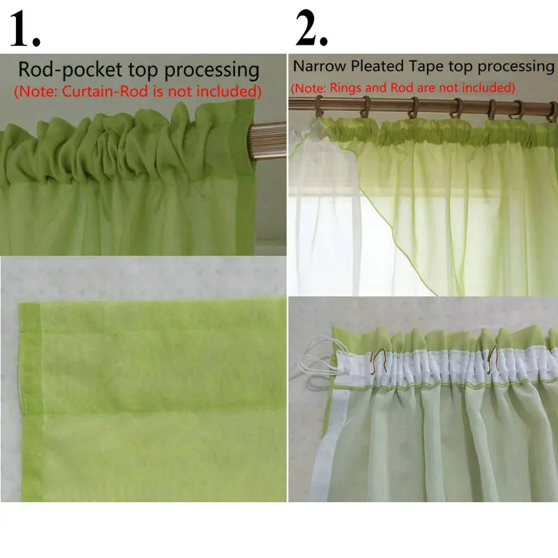 Короткие шторы для кухни модная дизайнерская прозрачная ткань контрастных