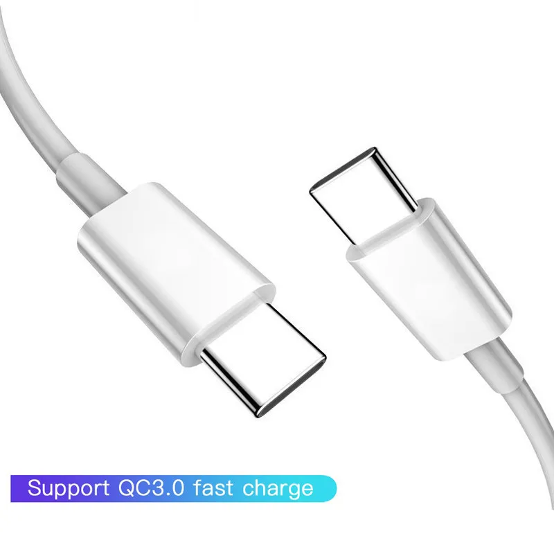 Оригинальный кабель USB C-USB Type C для Huawei PD 100 Вт быстрой зарядки и передачи данных