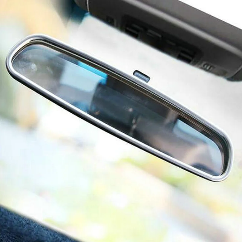 

SBTMY Stainless steel decorative frame of automobile interior rearview mirror for Toyota camry XV70 2018 2019 2020 accessories