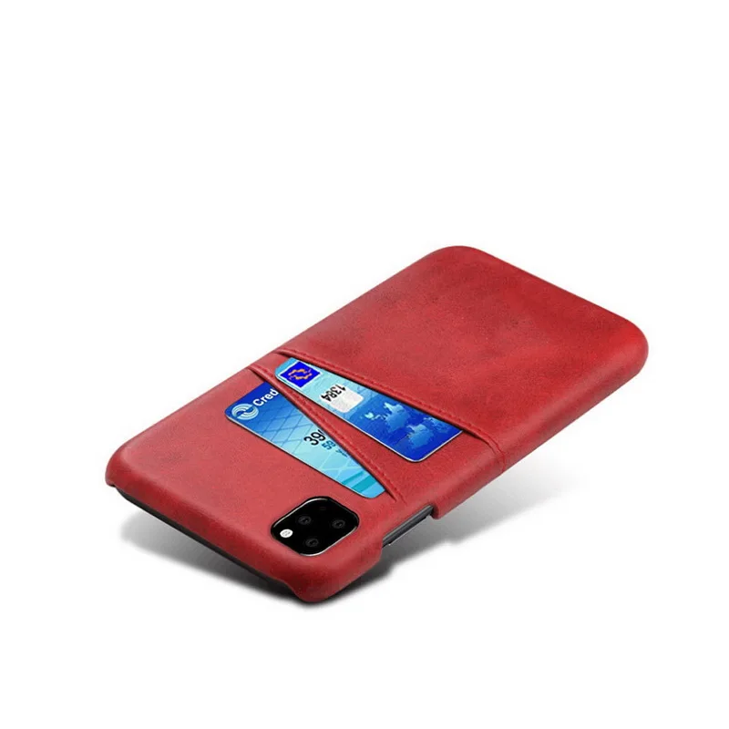 Роскошный чехол из искусственной кожи держатель для карт Слот для iPhone 11 Pro Max X XR XS Max тонкий гибридный жесткий чехол для samsung Note 10 A50