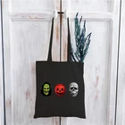 Женские маски для Хэллоуина, графические футболки, топы с ведьмой, Тыквой и черепом, винтажная уличная одежда, женская готическая одежда черного цвета, 2021