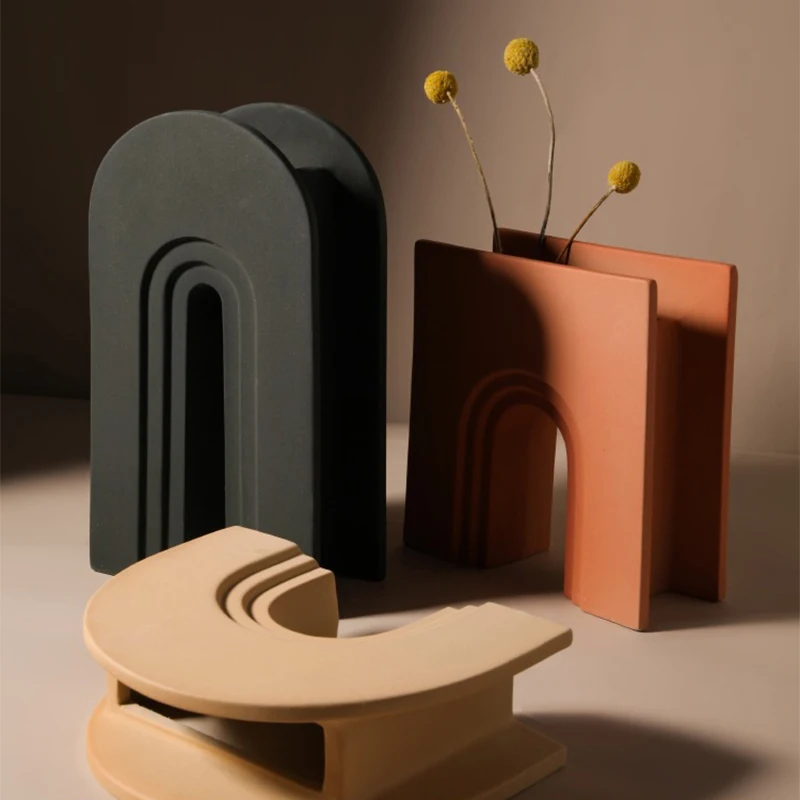 

Vases Nordic Home Decor Ceramic Modern Home Decoration Accessories For Living Room статуэтки для интерьера декор для комнаты