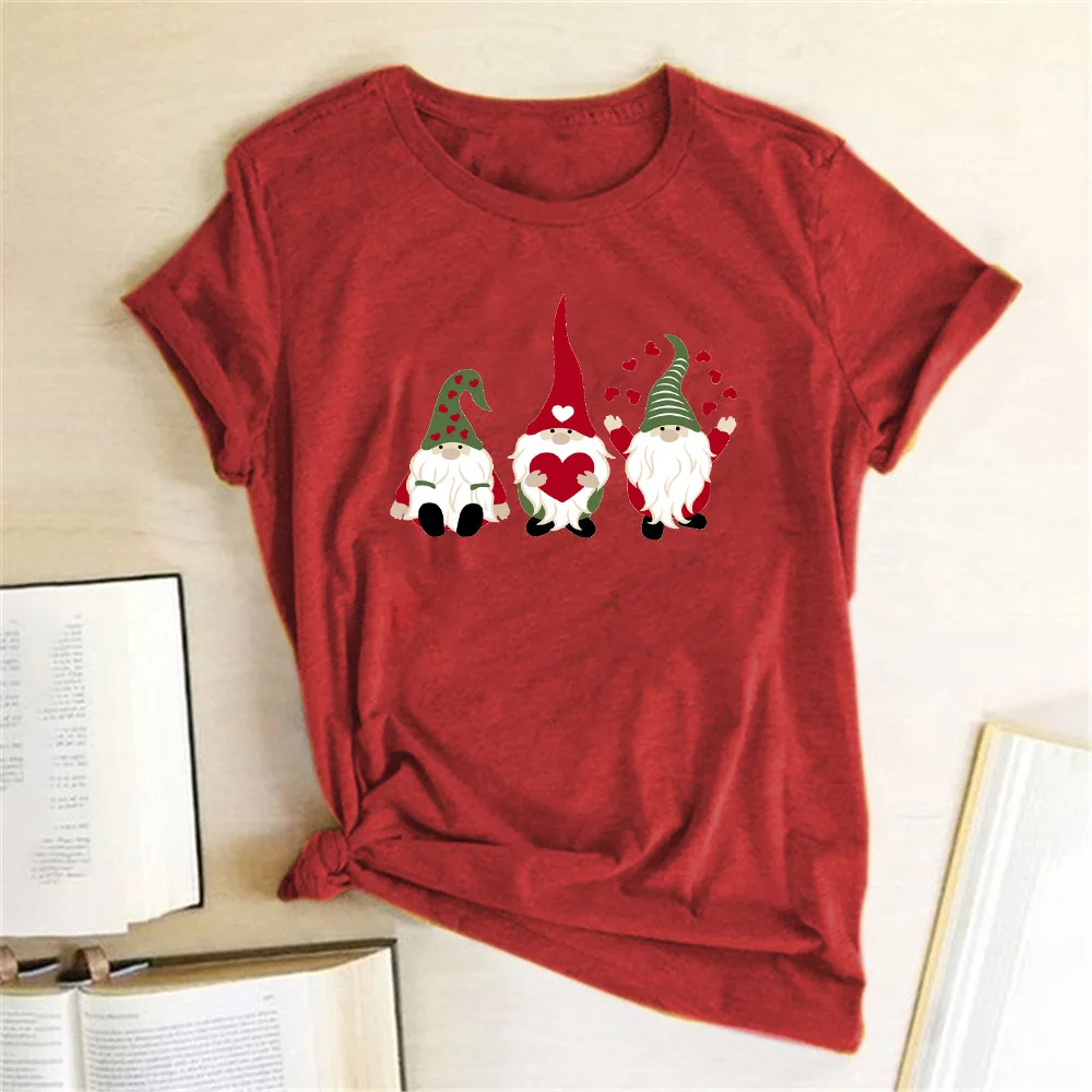 Лидер продаж парная рубашка с принтом гнома женская любовь одежда 2020 забавная