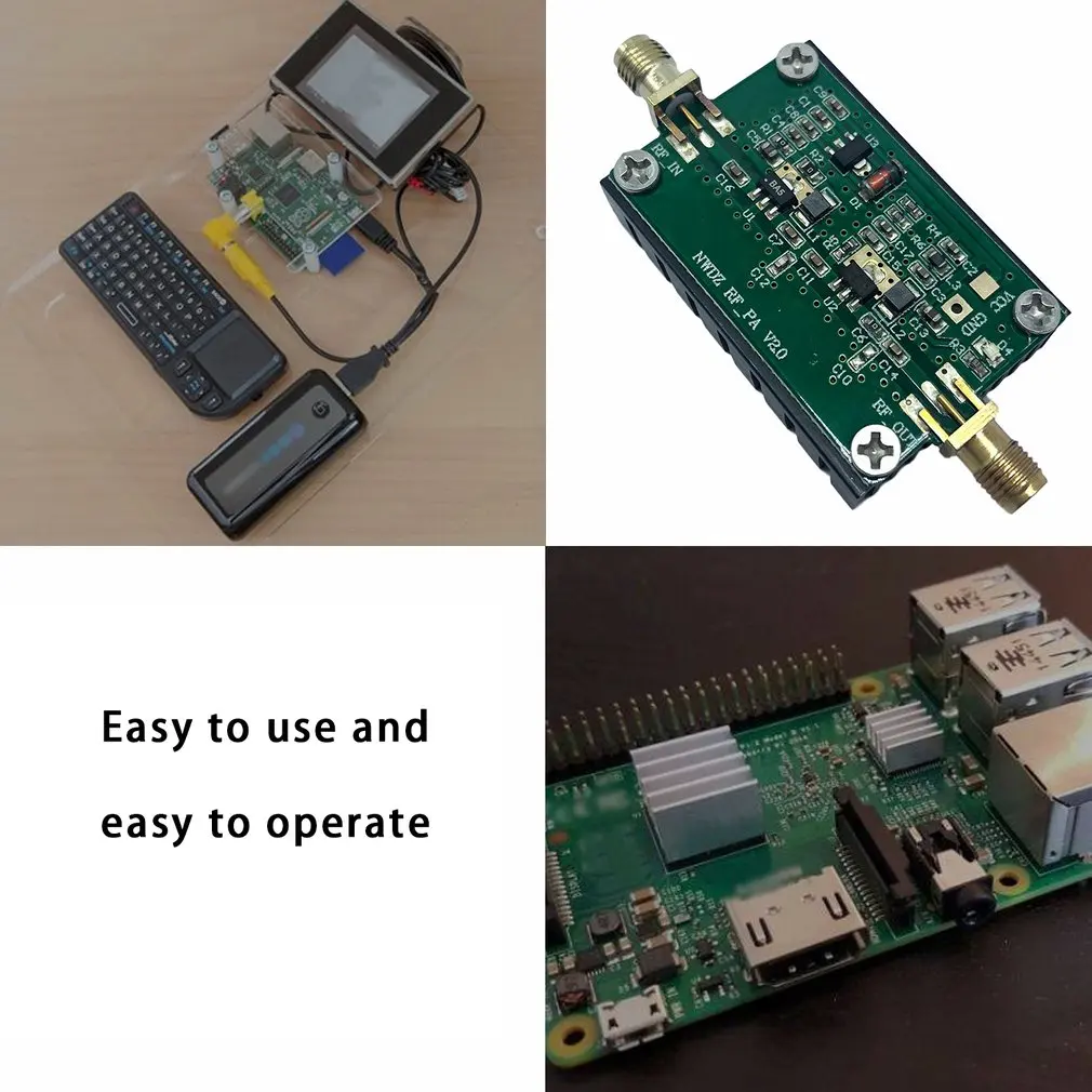 

2-700Mhz 3W Broadband RF Power Amplifier Transmitter Wideband RF Power Amplifier Sink Short Wave Power Amplifier