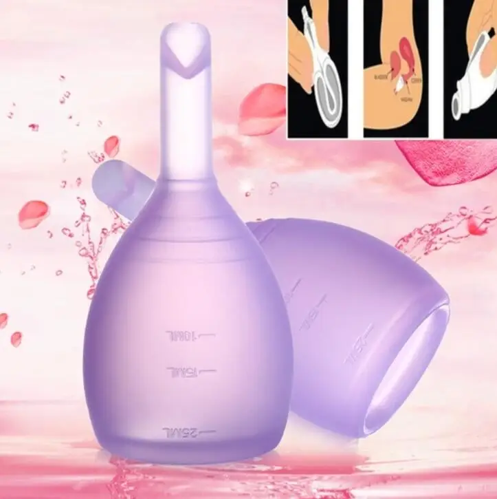 1 шт. медицинский Класс силиконовая менструальная чаша для Для женщин